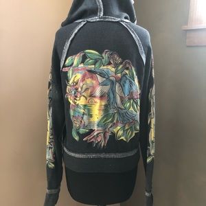 Unique zip up hoodie